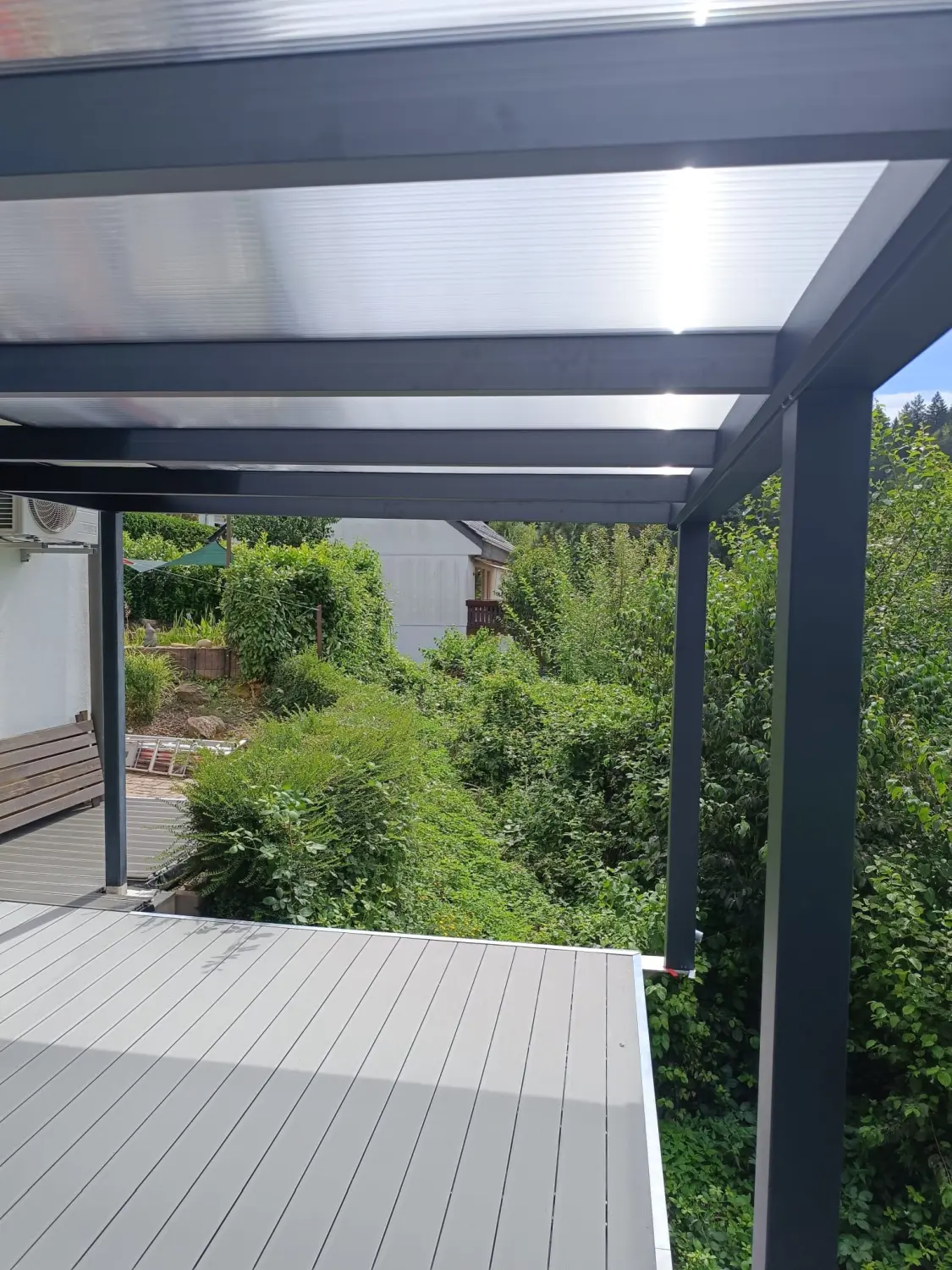 Schlosserei Güler - Terrassenüberdachung