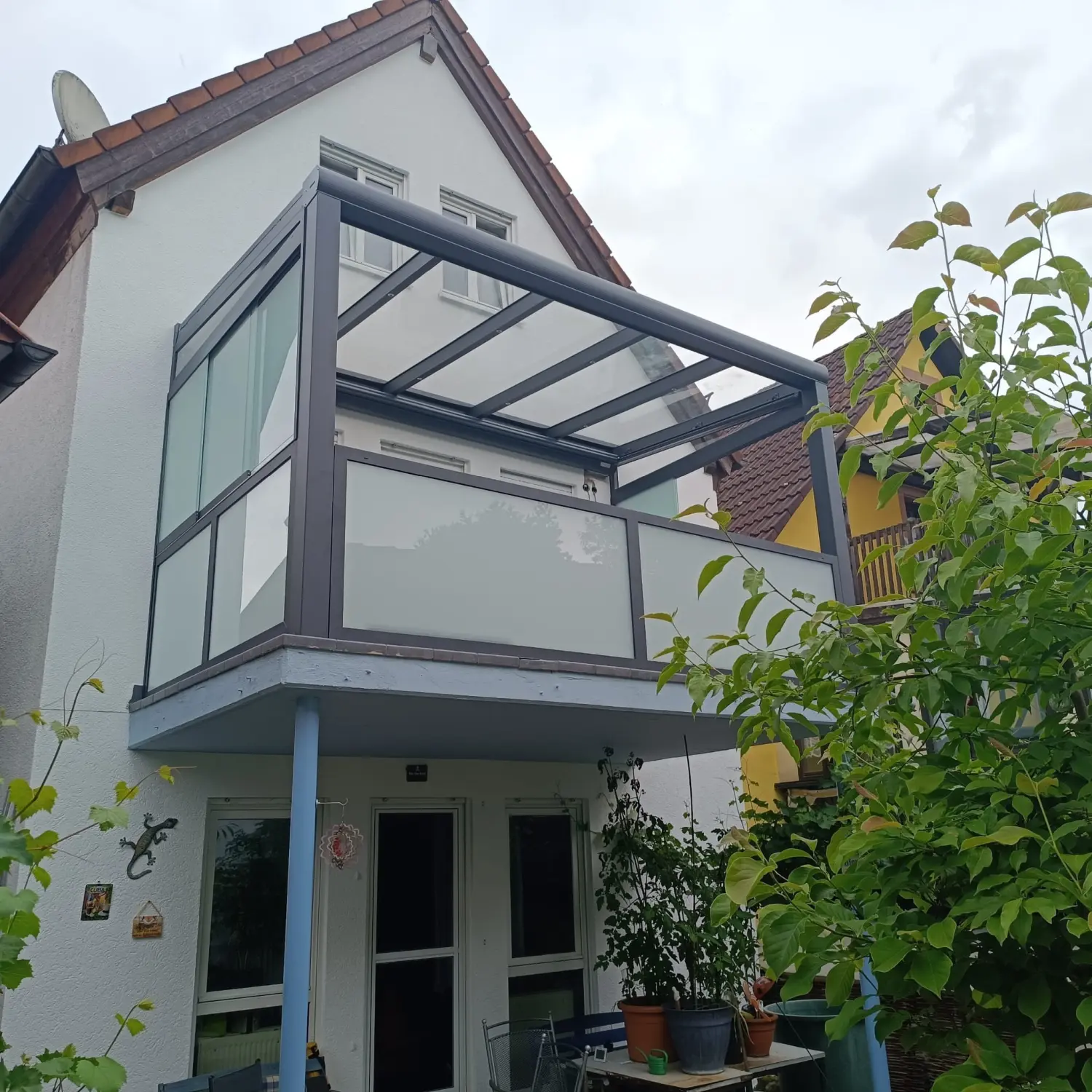 Schlosserei Güler - Terrassenüberdachung