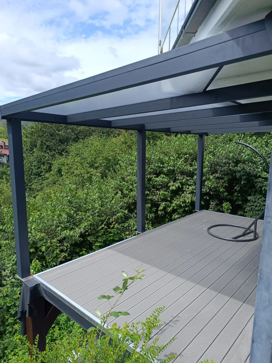 Schlosserei Güler - Terrassenüberdachung