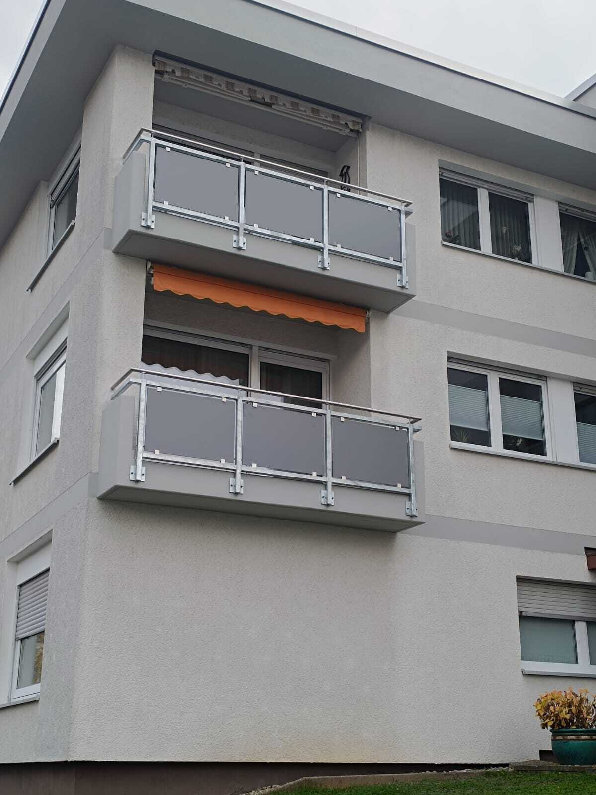 Schlosserei Güler - Balkongeländer